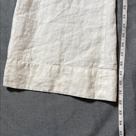 LOFT Wide Leg Ladies Pants White Size 14 New with Tags - Picture 7 of 11